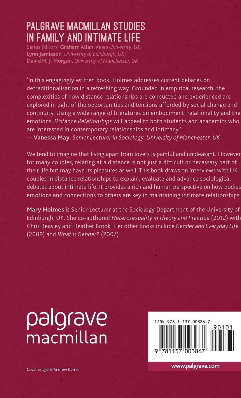 Rückseitencover Distance Relationships