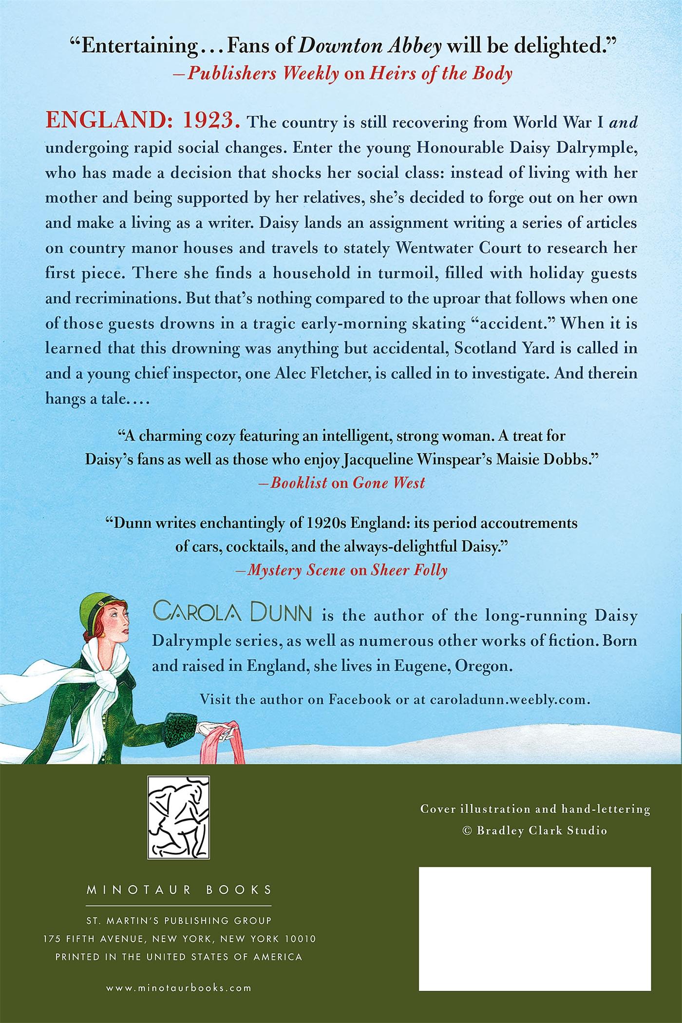 Rückseitencover Death At Wentwater Court