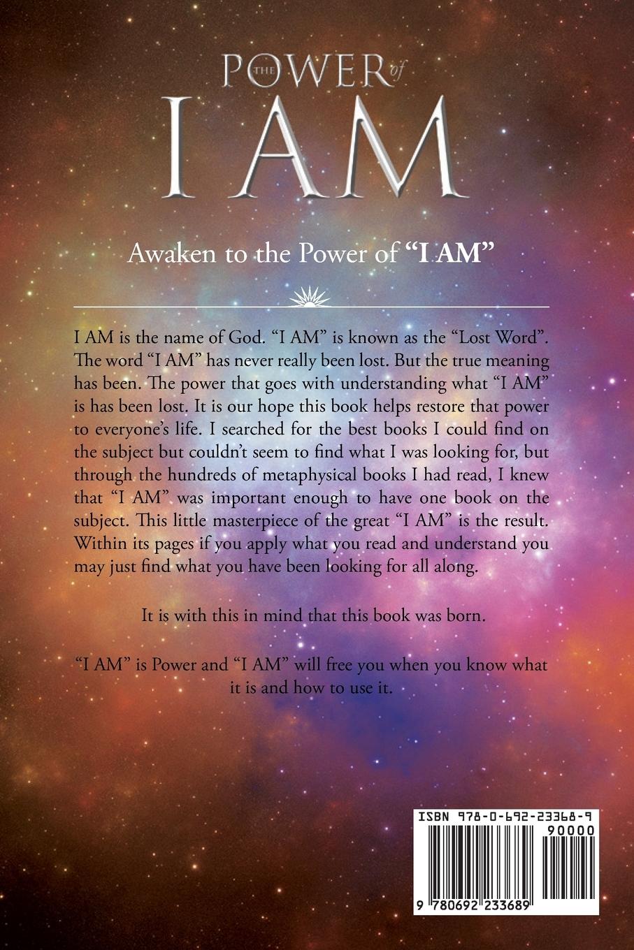 Rückseitencover The Power of I AM