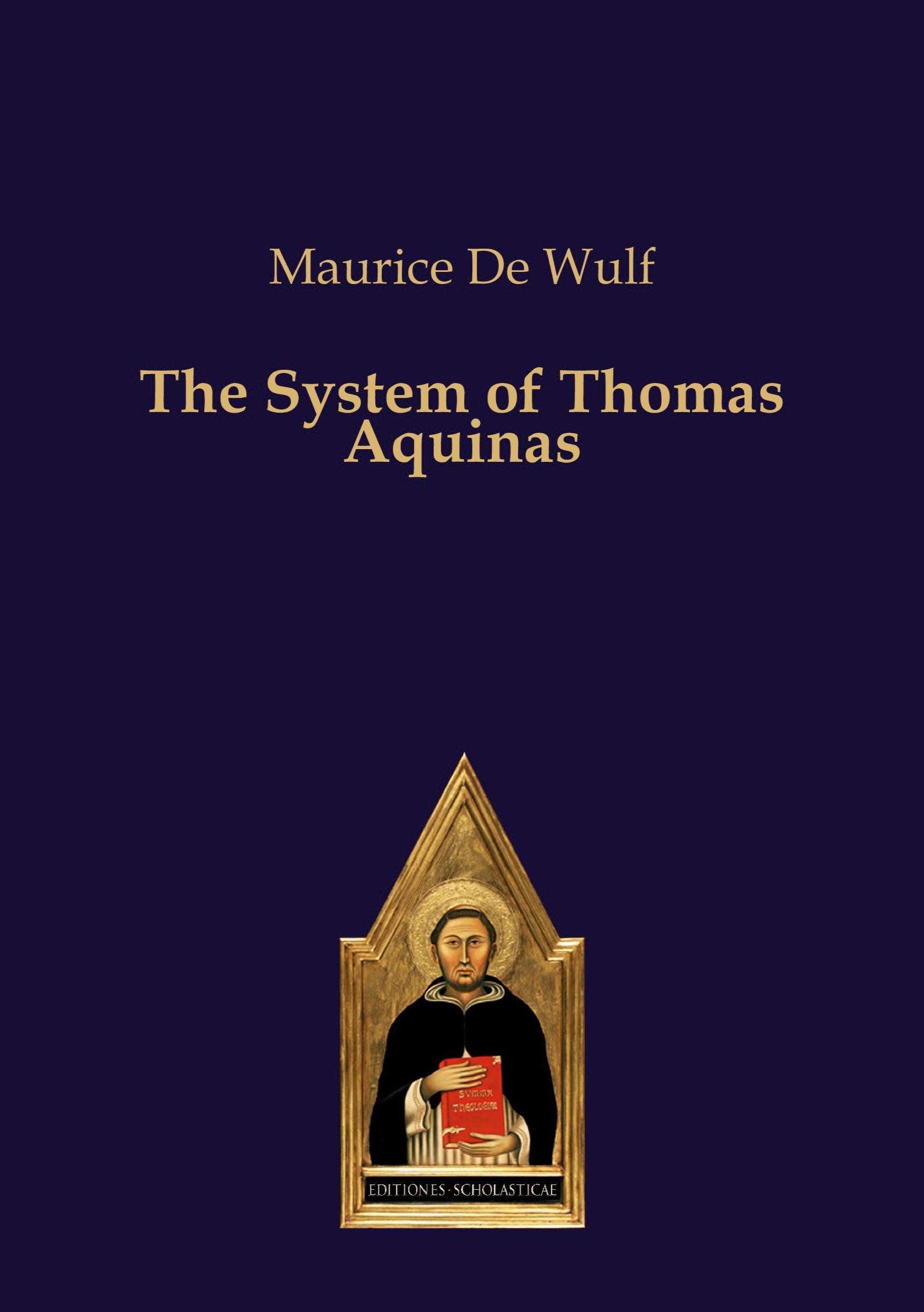 Vorderes Coverbild The System of Thomas Aquinas