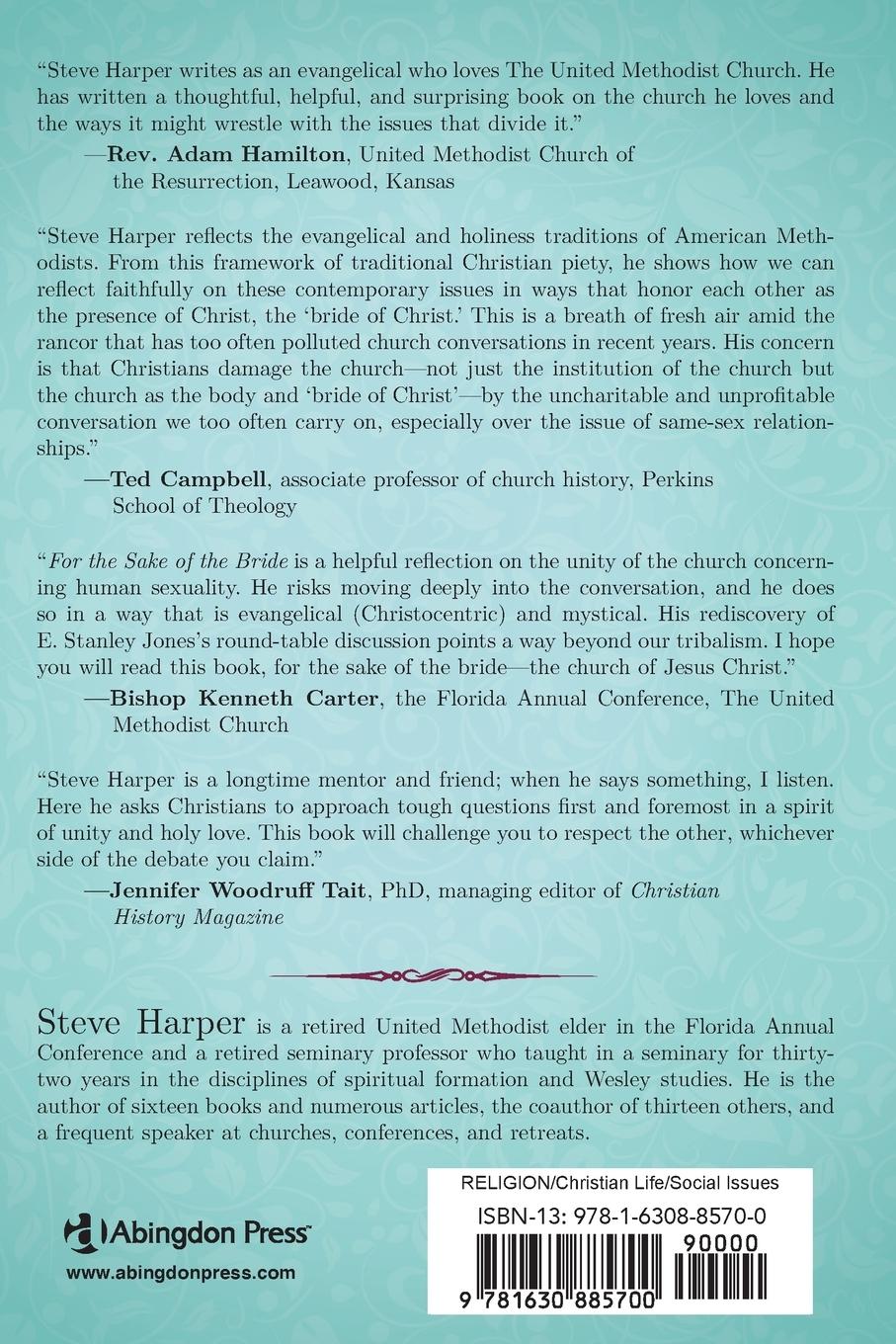 Rückseitencover For the Sake of the Bride