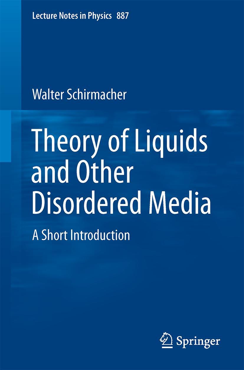 Vorderes Coverbild Theory of Liquids and Other Disordered Media