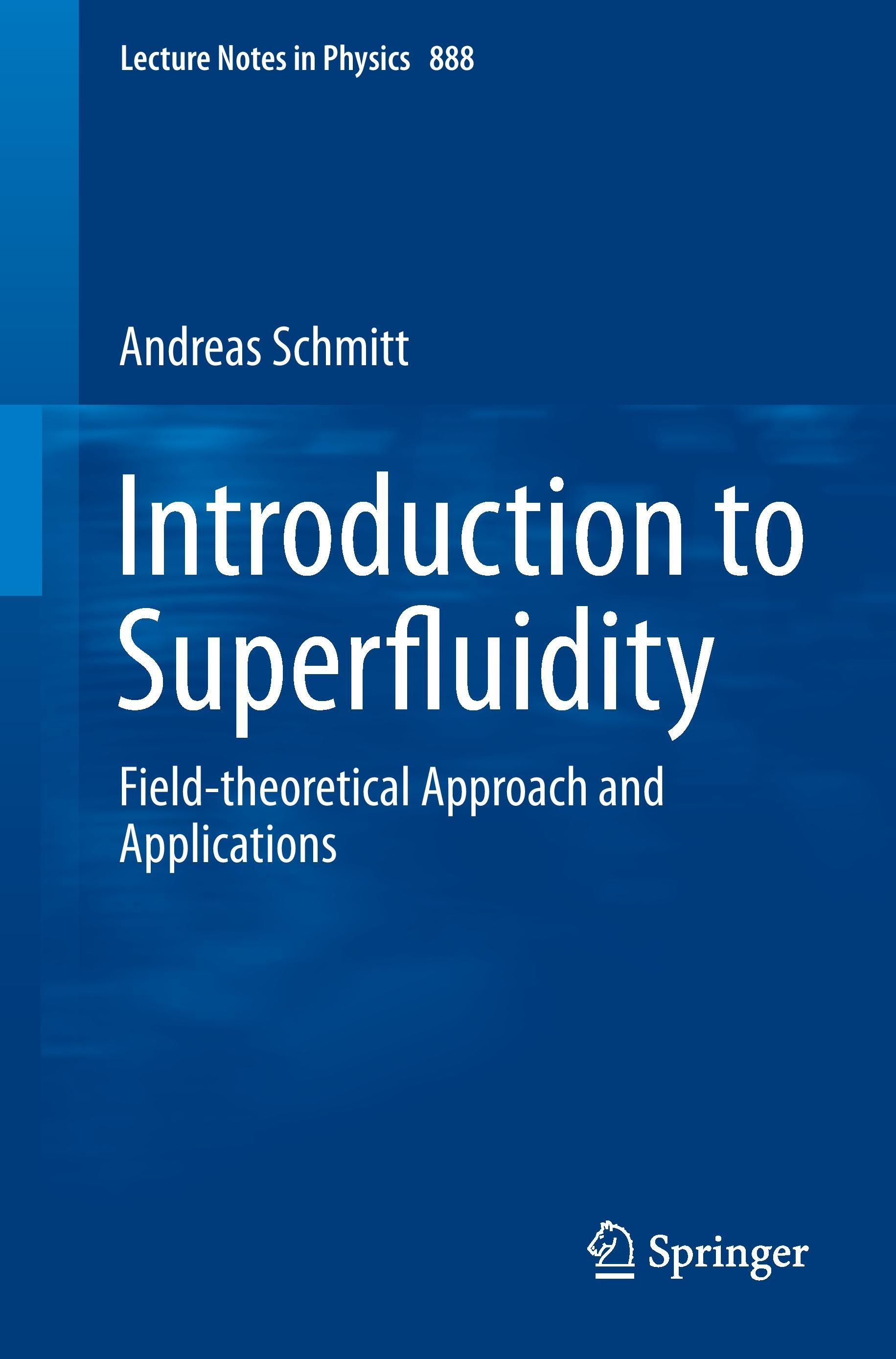 Vorderes Coverbild Introduction to Superfluidity