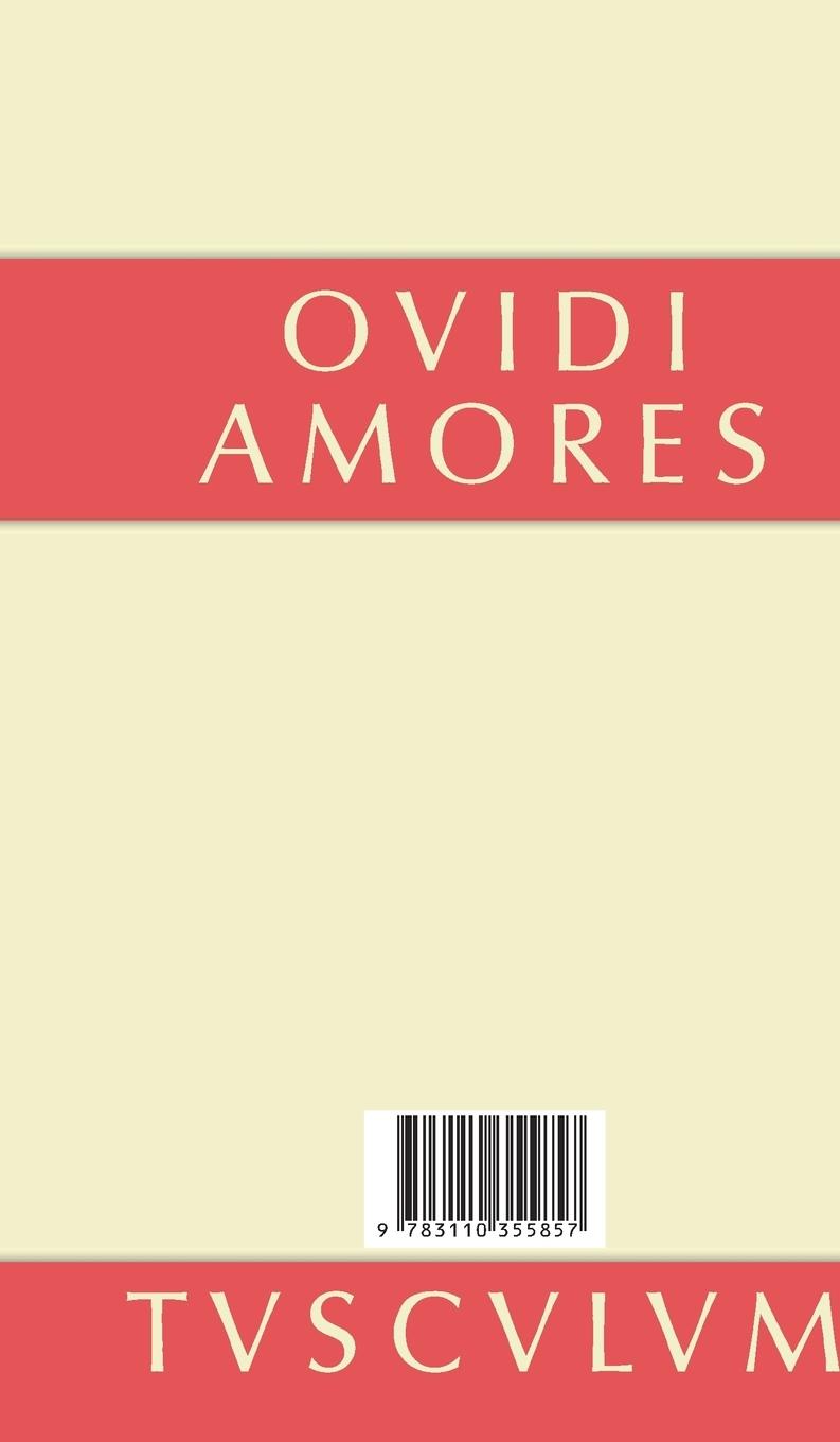 Rückseitencover Liebesgedichte / Amores