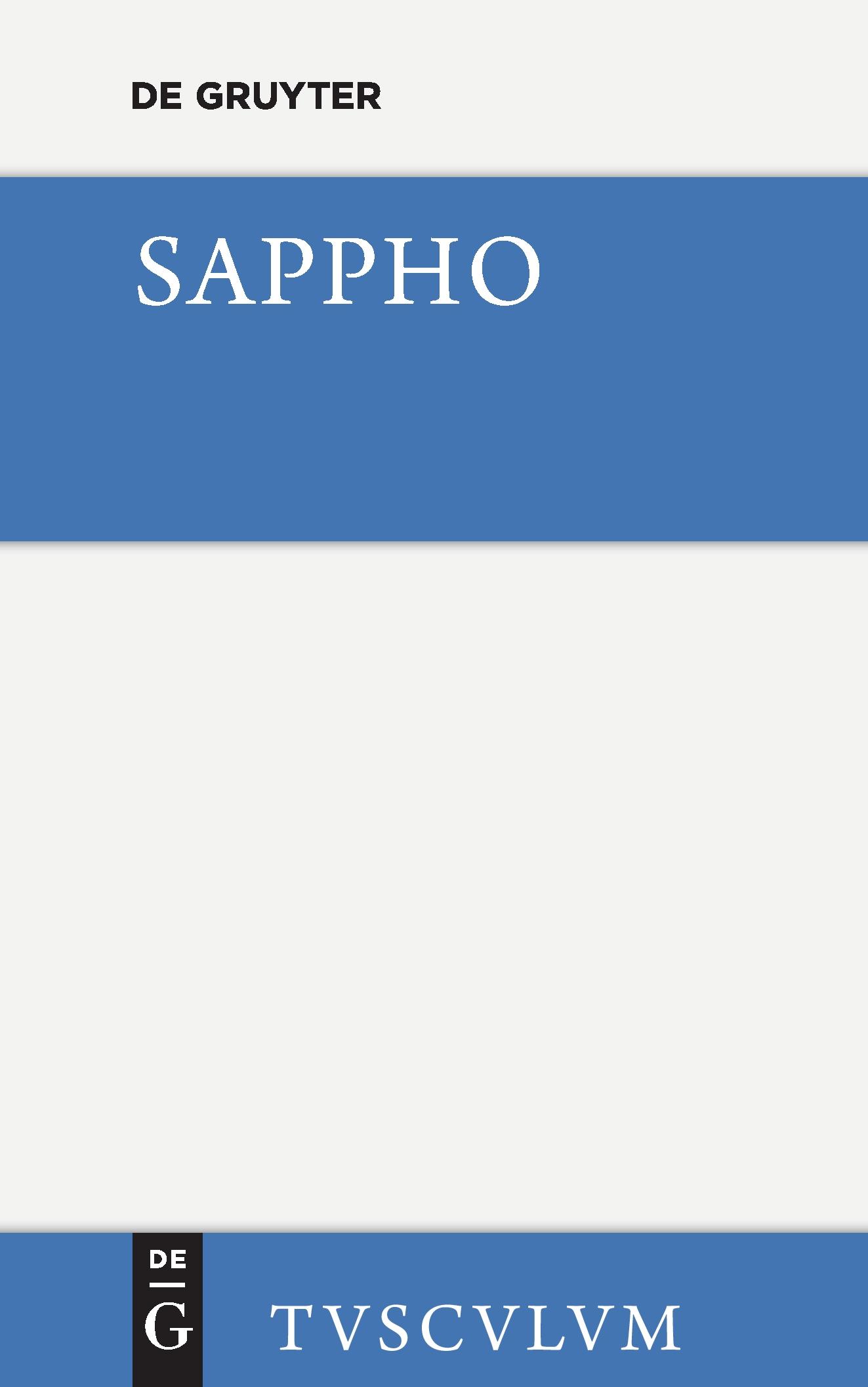Vorderes Coverbild Sappho