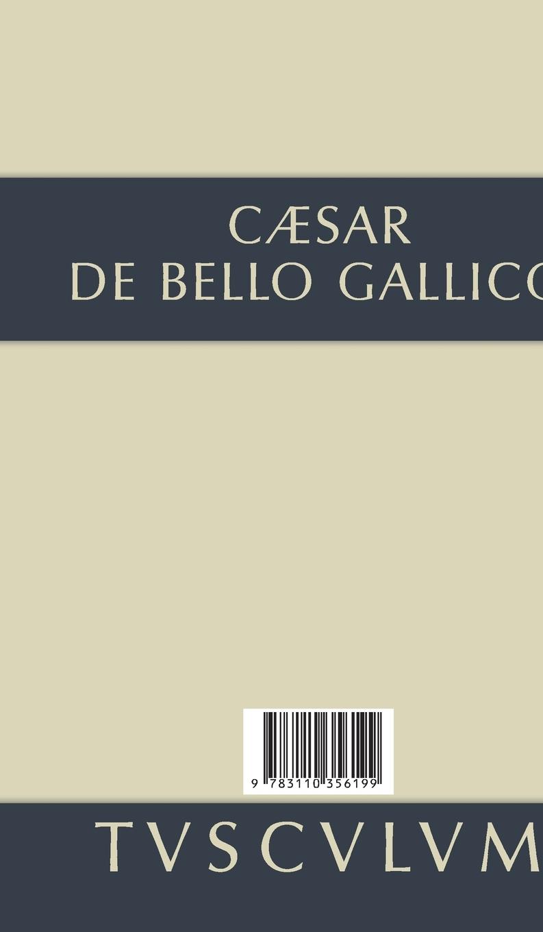 Rückseitencover Bellum Gallicum / Der gallische Krieg