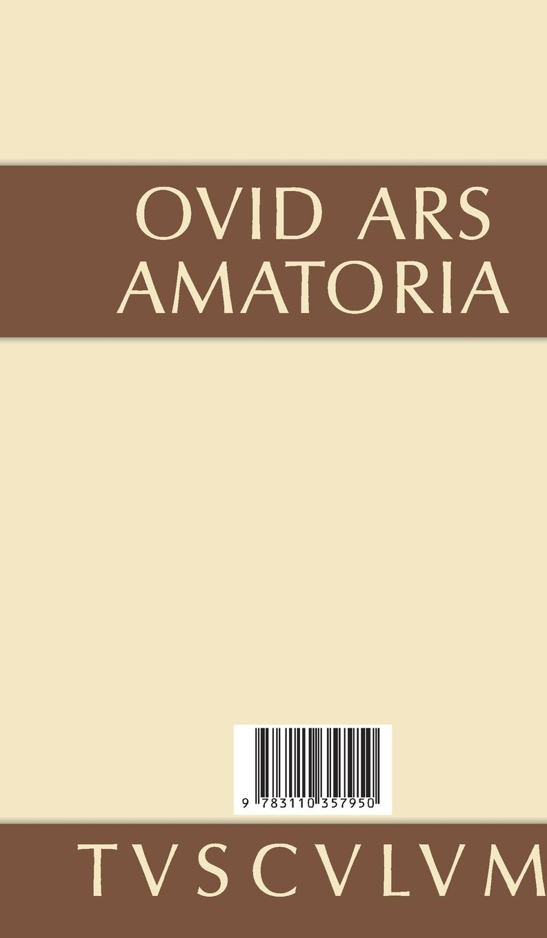 Rückseitencover Liebeskunst / Ars amatoria