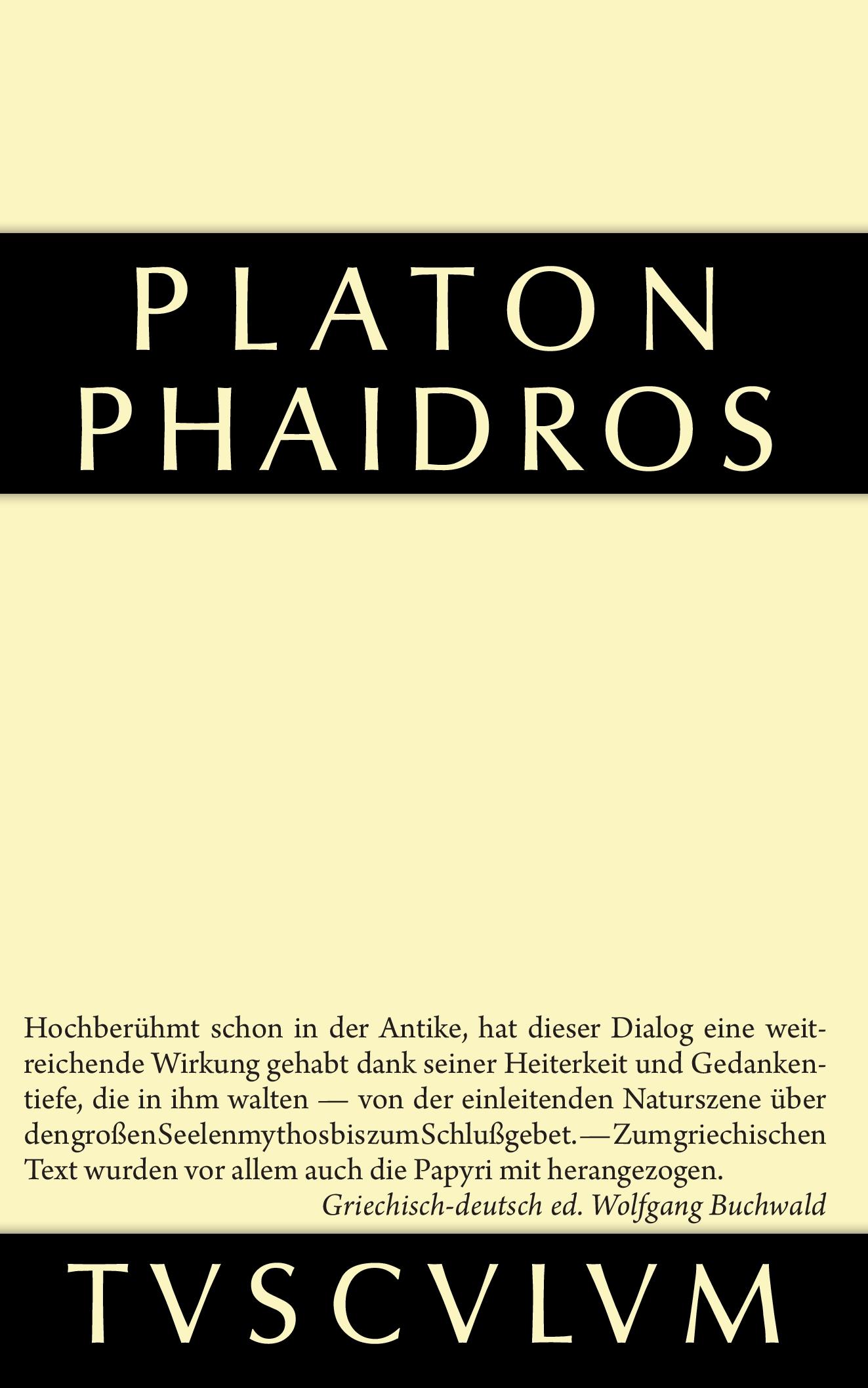 Vorderes Coverbild Phaidros