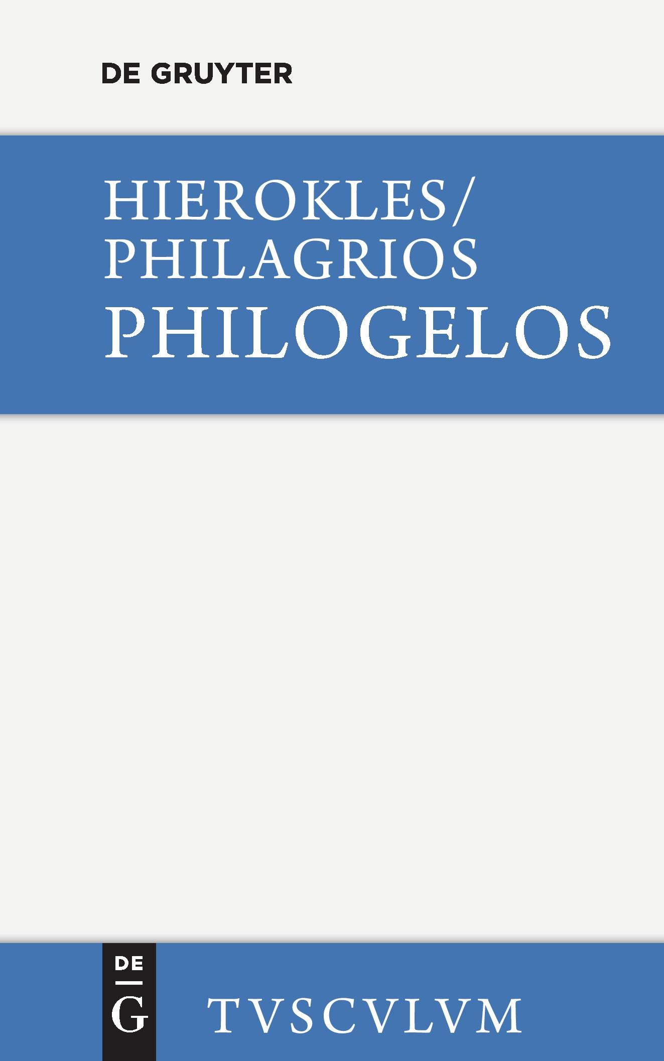 Vorderes Coverbild Philogelos, der Lachfreund