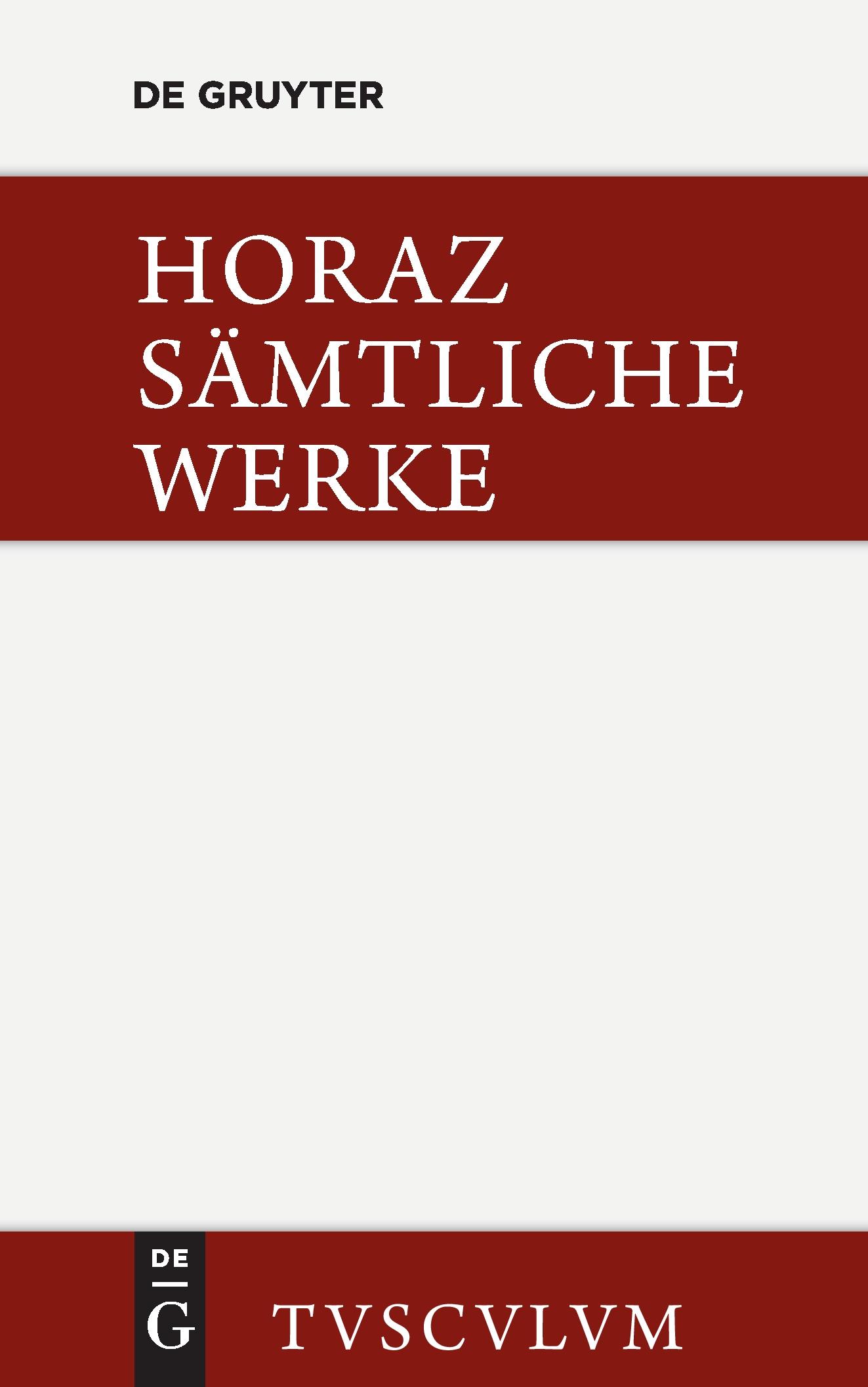 Vorderes Coverbild Sämtliche Werke