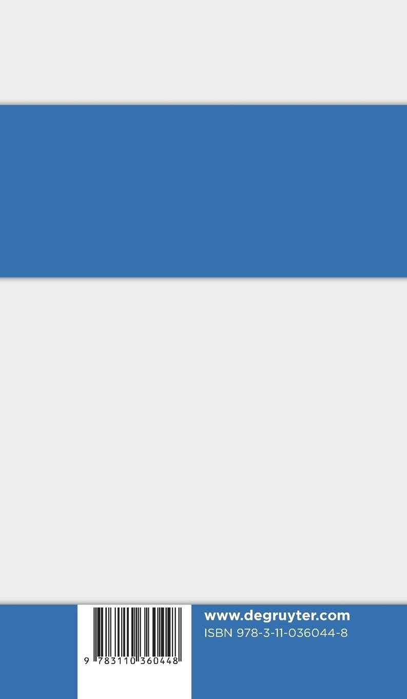 Rückseitencover Übertragungen antiker Dichtungen