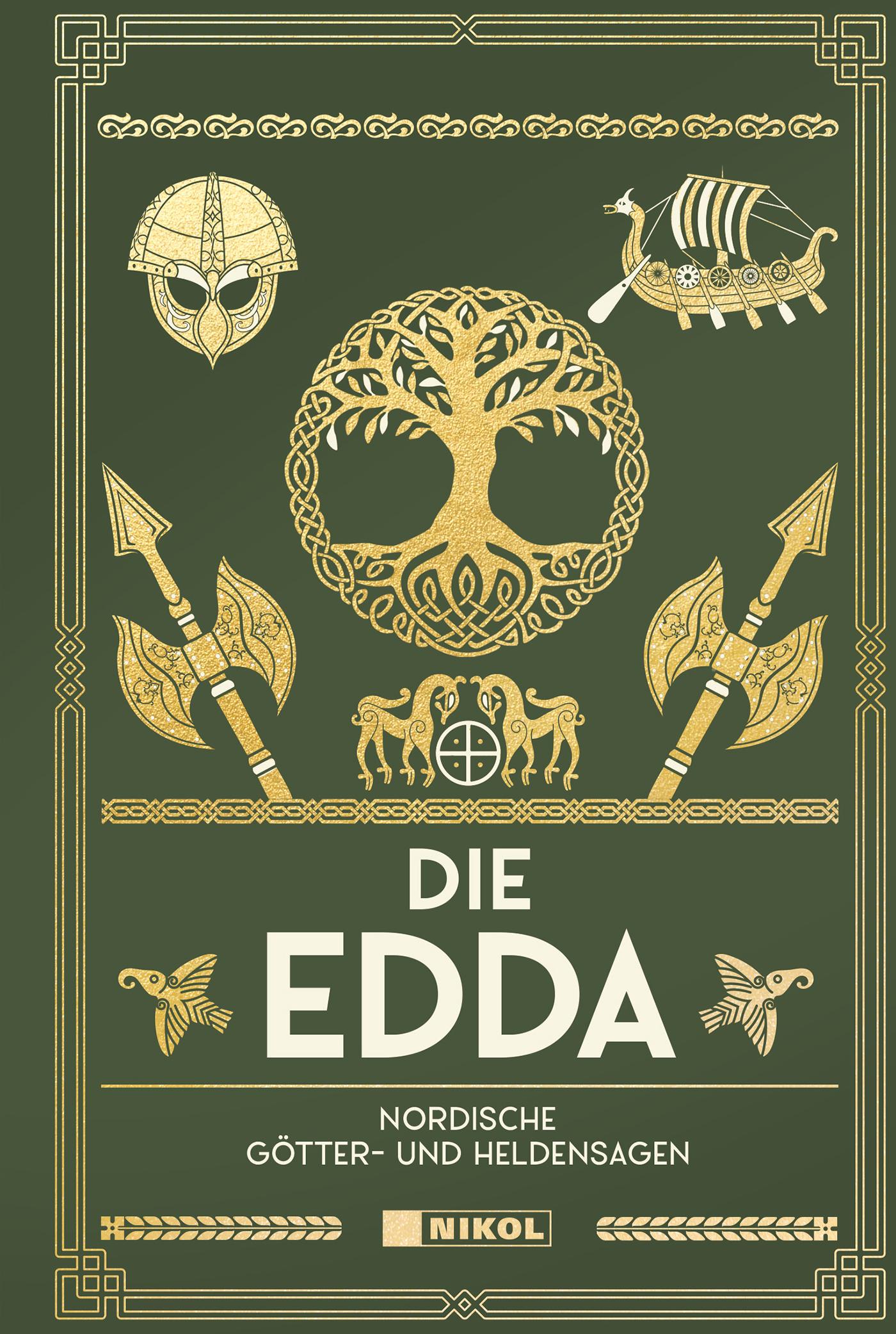 Vorderes Coverbild Die Edda