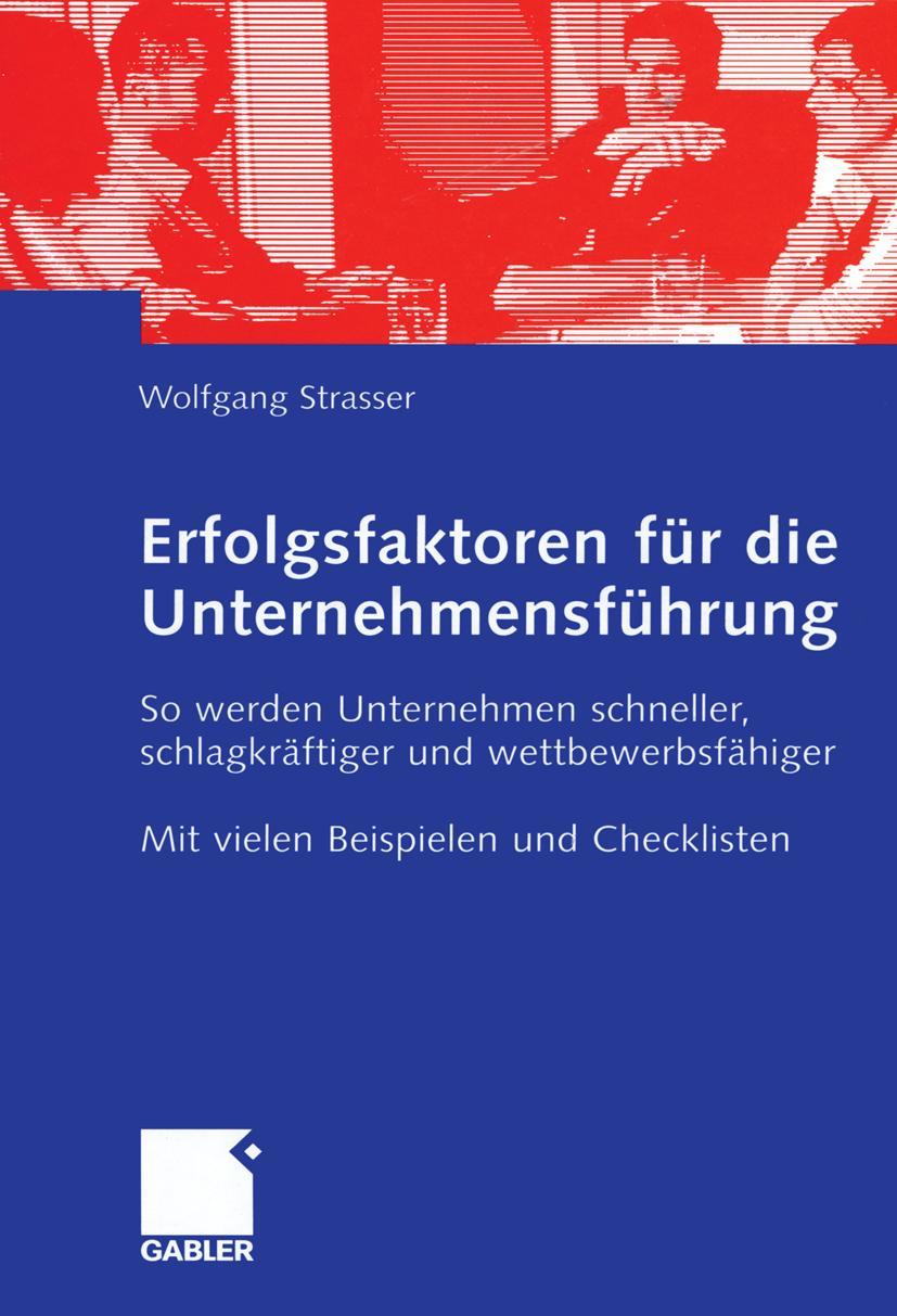 Vorderes Coverbild Erfolgsfaktoren für die Unternehmensführung