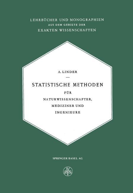 Vorderes Coverbild Statistische Methoden