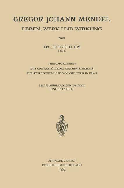 Vorderes Coverbild Gregor Johann Mendel