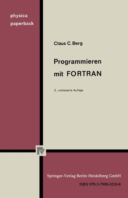 Vorderes Coverbild Programmieren mit FORTRAN