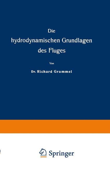 Vorderes Coverbild Die hydrodynamischen Grundlagen des Fluges