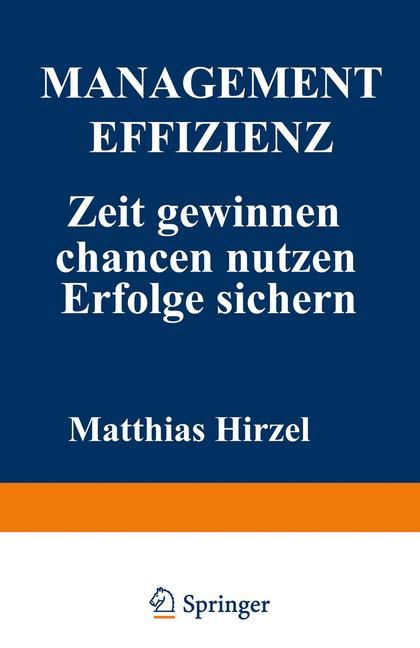 Vorderes Coverbild Management Effizienz