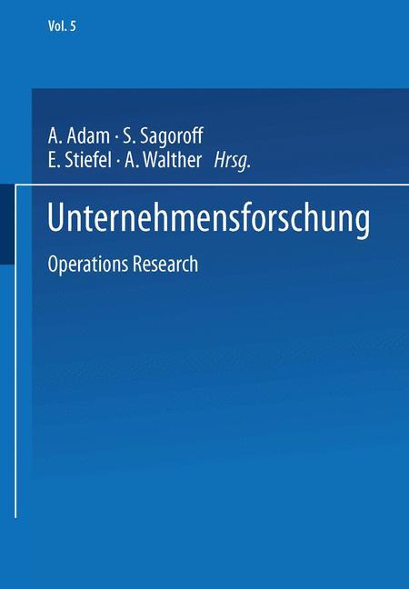 Vorderes Coverbild Unternehmensforschung