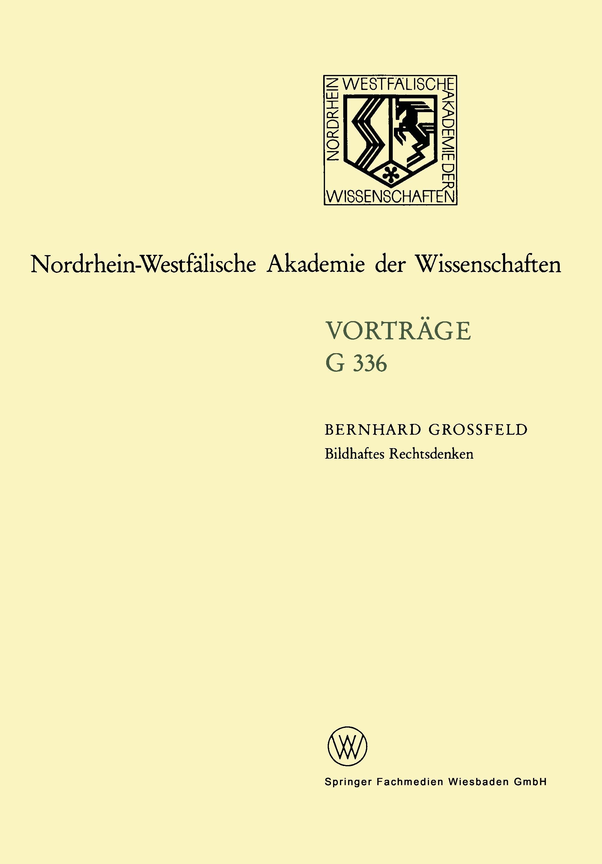 Vorderes Coverbild Bildhaftes Rechtsdenken