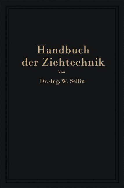 Vorderes Coverbild Handbuch der Ziehtechnik