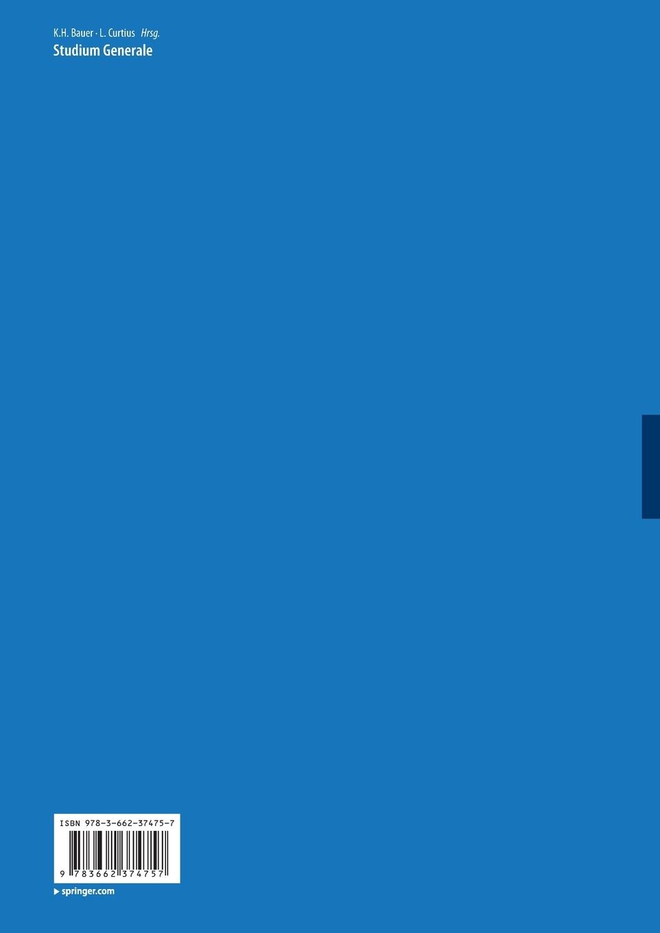Rückseitencover Studium Generale