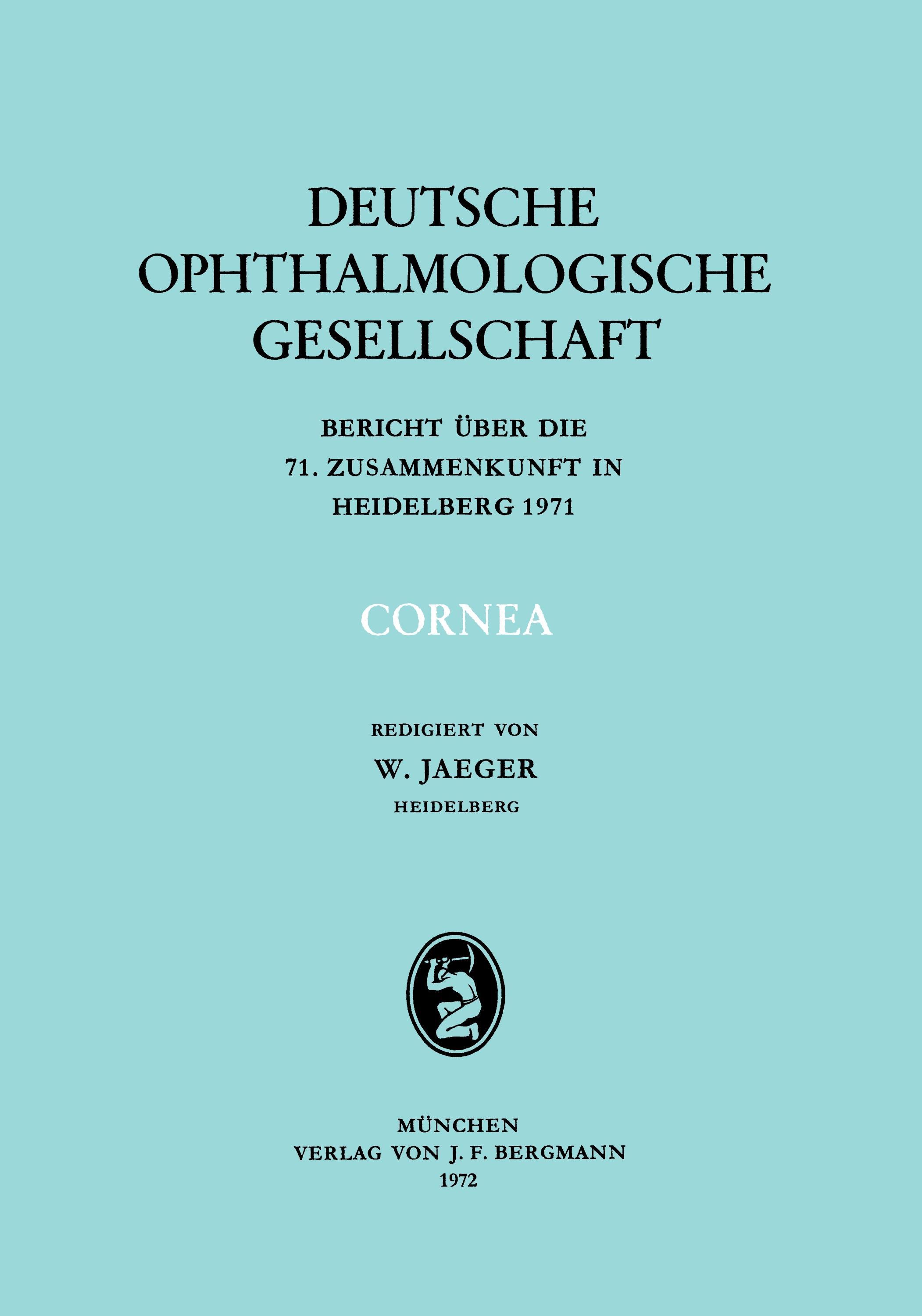 Vorderes Coverbild Cornea