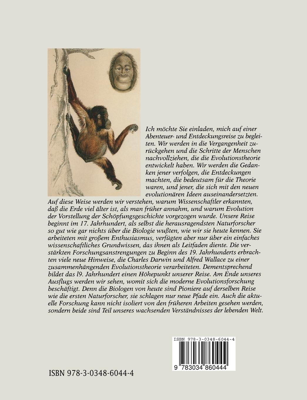 Rückseitencover Die Entdeckung der Evolution