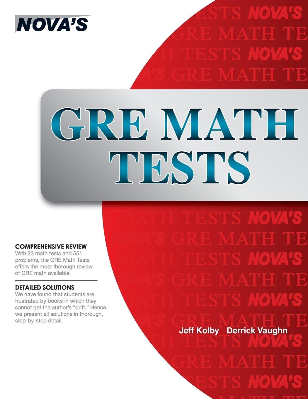Vorderes Coverbild GRE Math Tests