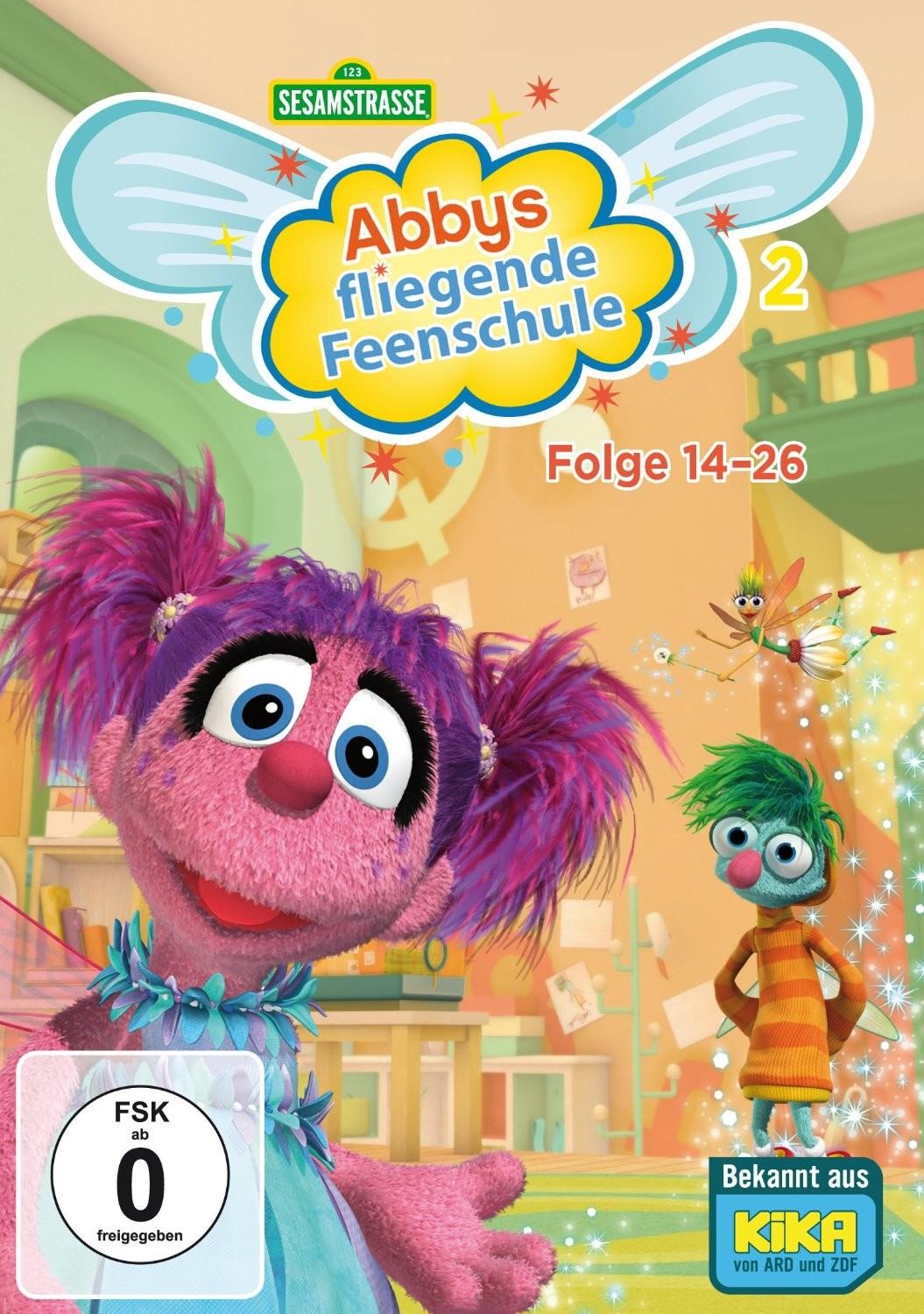 Vorderes Coverbild Sesamstrasse - Abbys fliegende Feenschule