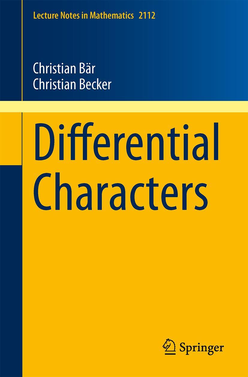 Vorderes Coverbild Differential Characters