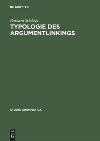 Vorderes Coverbild Typologie des Argumentlinkings