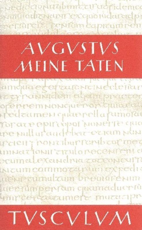 Vorderes Coverbild Meine Taten - Res gestae divi Augusti