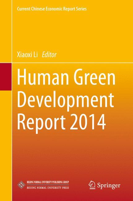 Vorderes Coverbild Human Green Development Report 2014