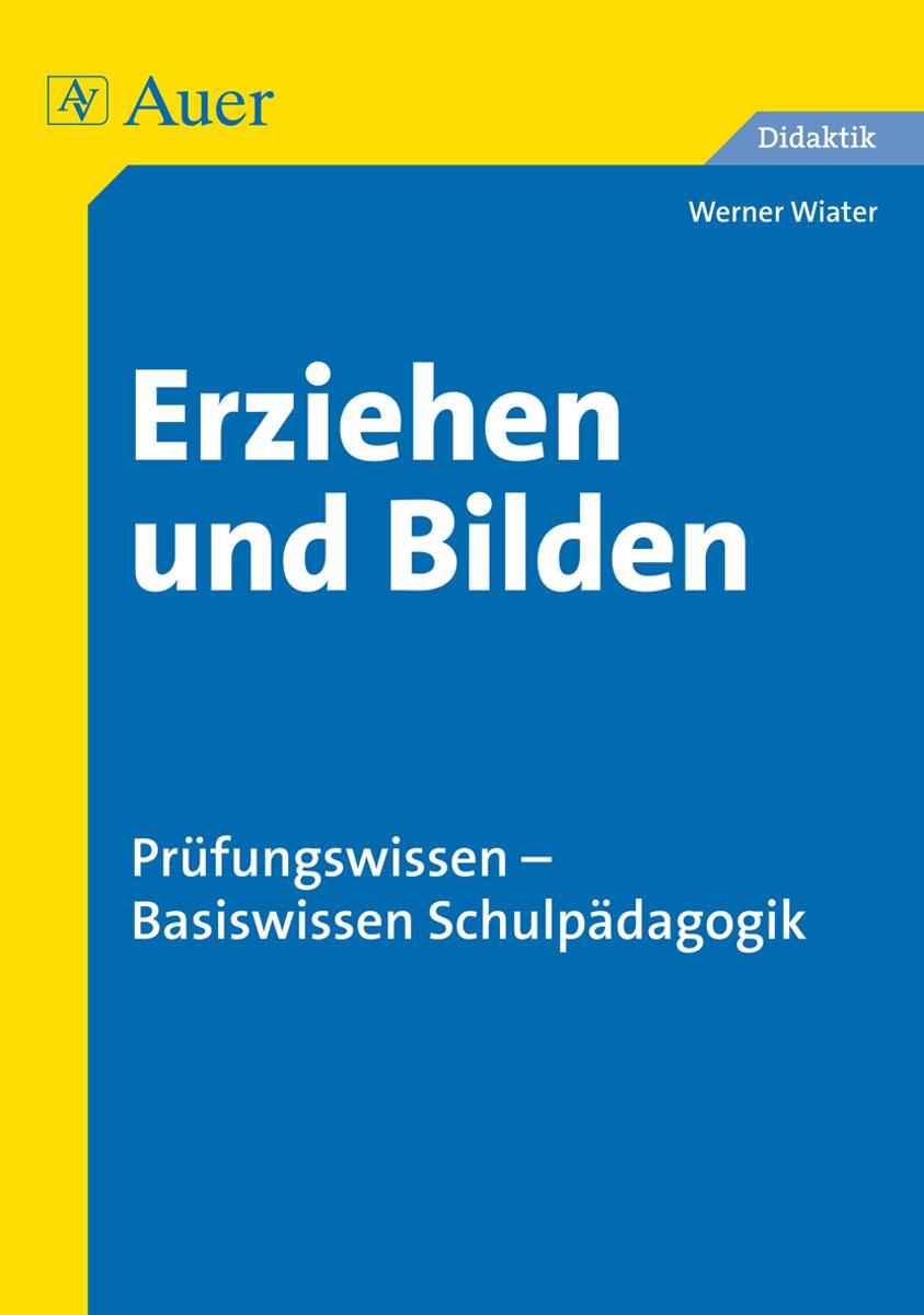 Vorderes Coverbild Erziehen und Bilden
