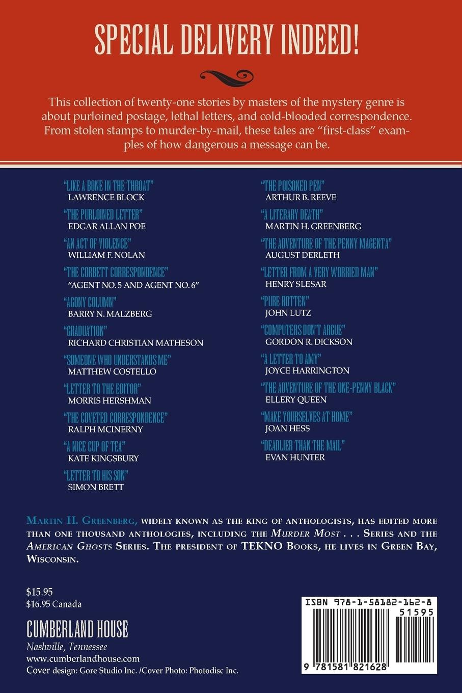 Rückseitencover Murder Most Postal