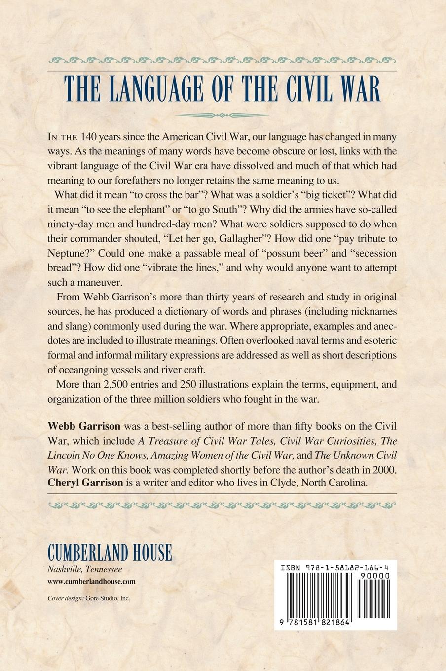 Rückseitencover The Encyclopedia of Civil War Usage