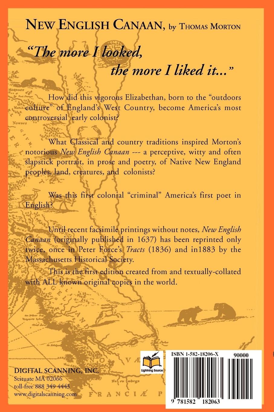 Rückseitencover New English Canaan