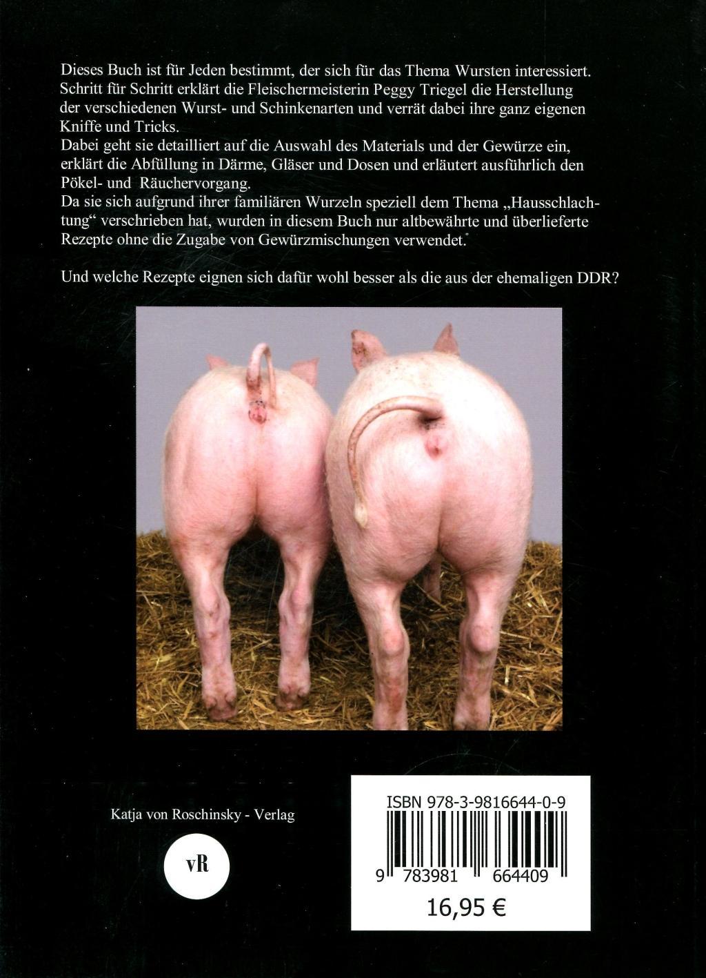 Beispielinhalt (Bild) Das große DDR - Wurstbuch