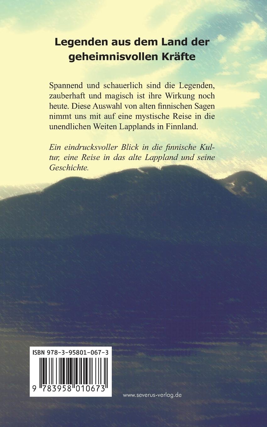 Rückseitencover Nachtschatten der Tunturis: Sagen aus Lappland (Finnland)