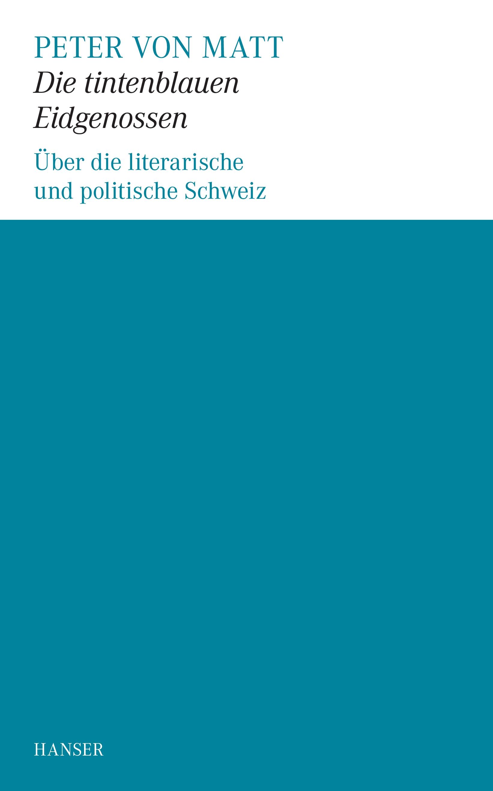Vorderes Coverbild Die tintenblauen Eidgenossen