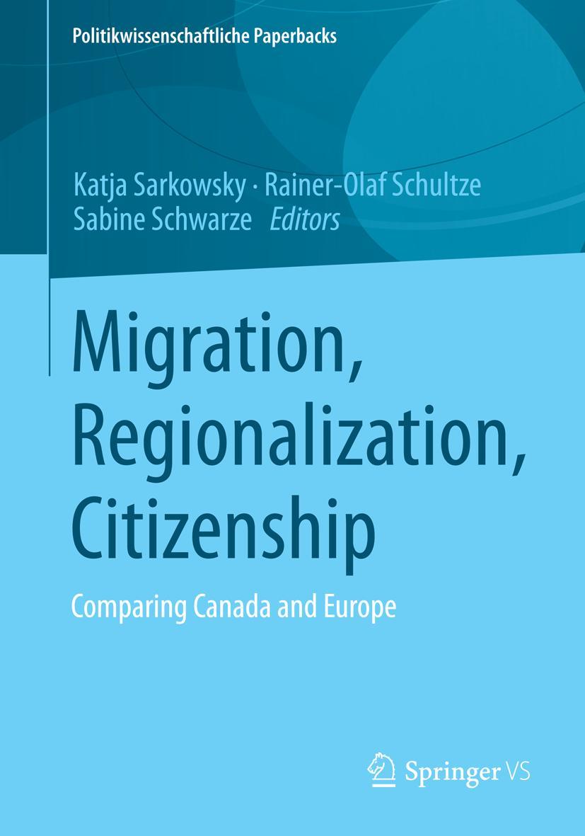 Vorderes Coverbild Migration, Regionalization, Citizenship