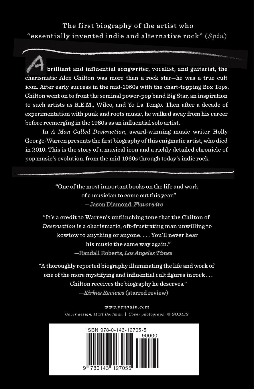 Rückseitencover A Man Called Destruction