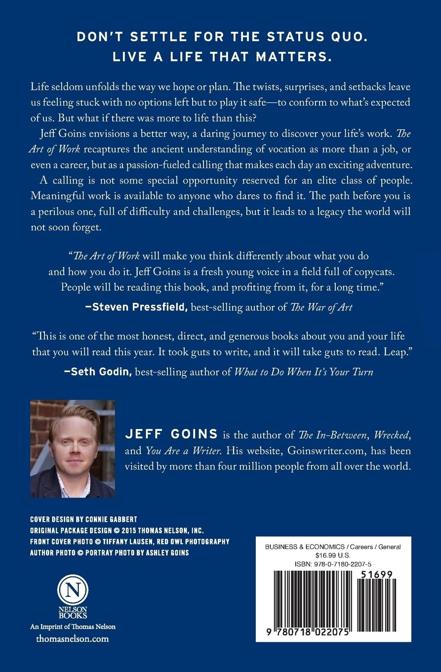 Rückseitencover The Art of Work