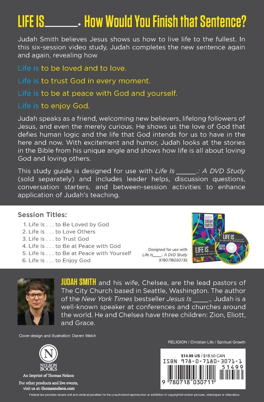 Rückseitencover El Life Is _____ Bible Study Guide