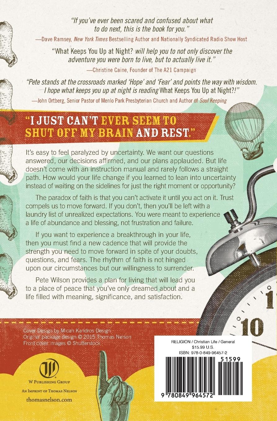 Rückseitencover What Keeps You Up at Night?