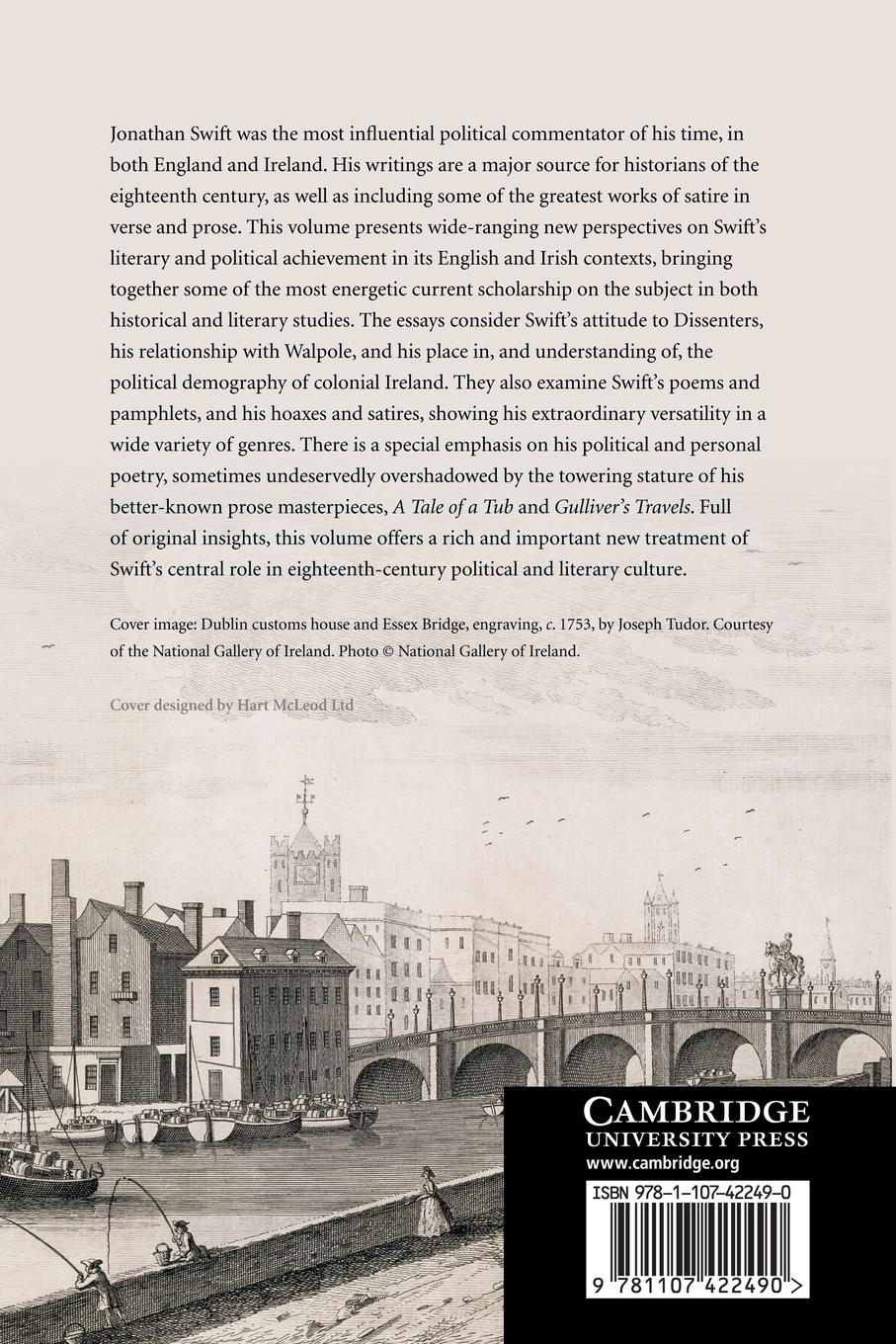 Rückseitencover Politics and Literature in the Age of Swift