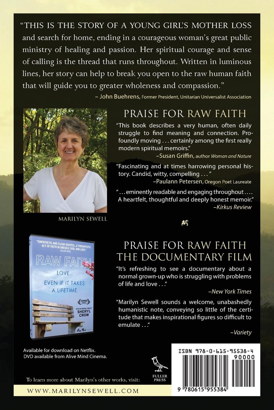 Rückseitencover Raw Faith