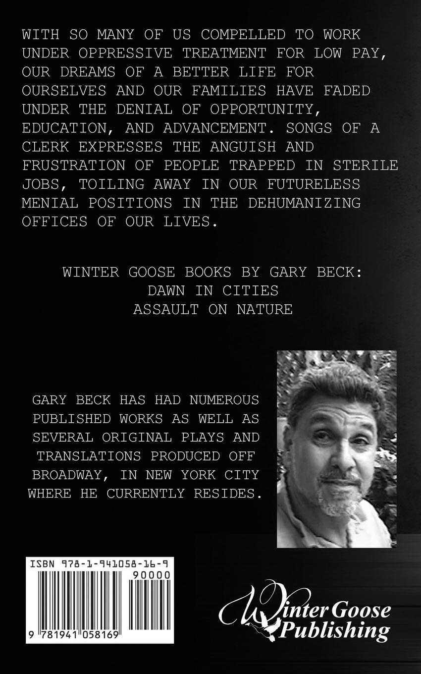 Rückseitencover Songs of a Clerk