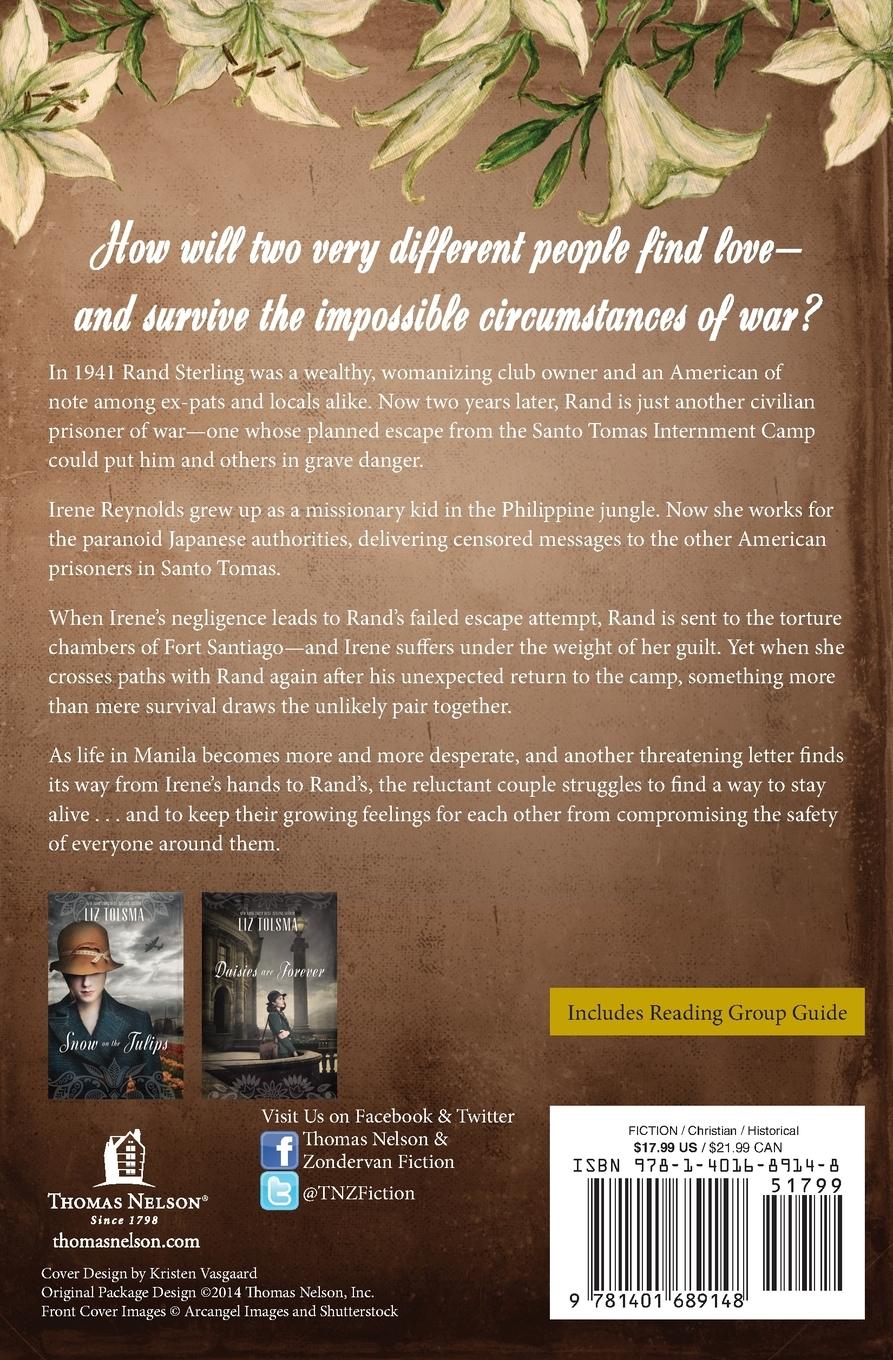 Rückseitencover Remember the Lilies